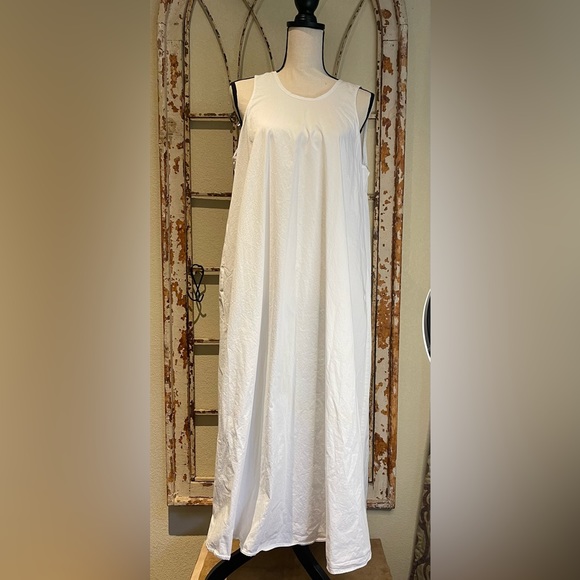 zara white cotton maxi dress NWT ZARA TIERED POPLIN FLOWY MAXI DRESS WHITE 0881/346